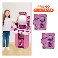 Pack2 Set de Belleza Style para Juego Creativo y Estilismo en Casa